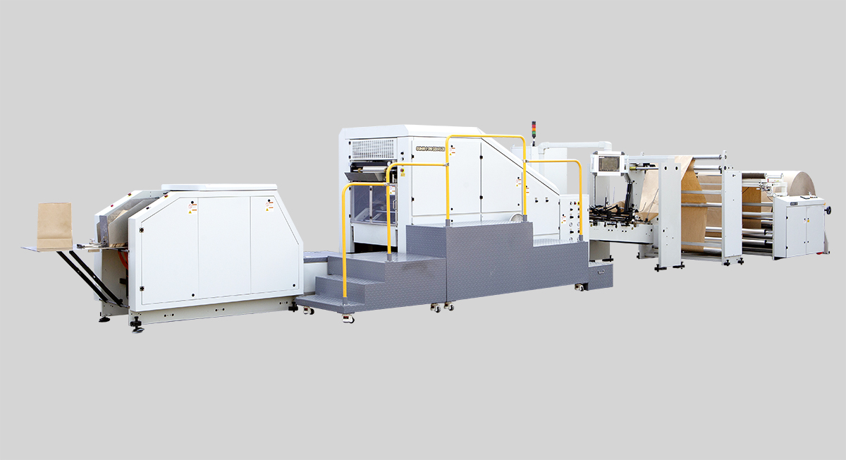 SBH330B/450B Roll Fed Square Bottom Paper Bag Machine Series