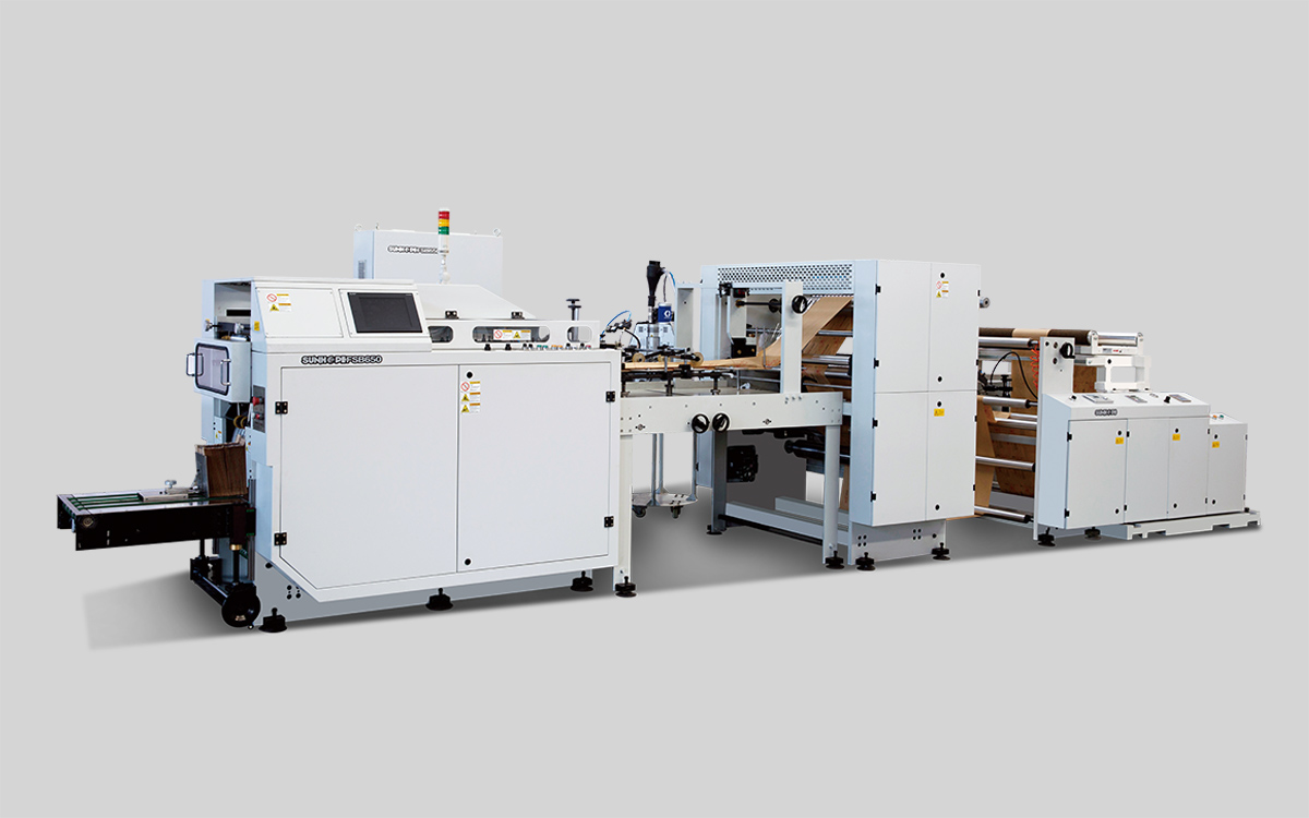 FSB650 Full-SERVO High Speed Flat & Satchel Paper Bag Machine Series